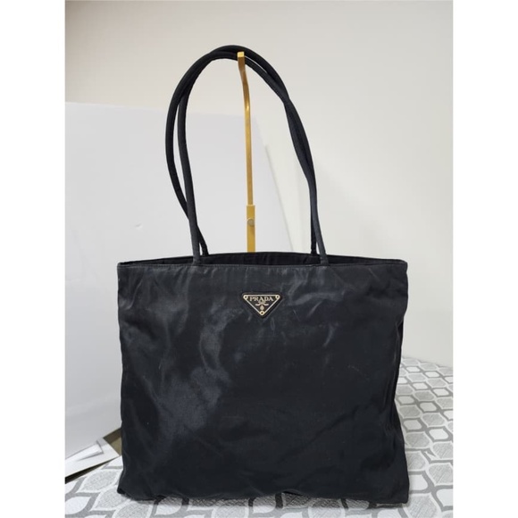 Authentic Prada Vintage Nylon Tote Bag Black - Picture 14 of 14